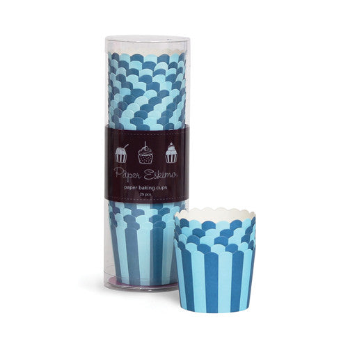 Backformen dunkelblaue Streifen (25)