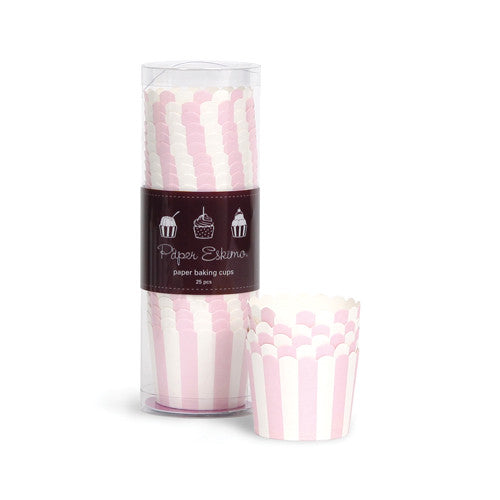 Backformen rosa Streifen (25)