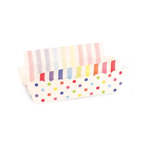 Tray bunte Punkte (8)