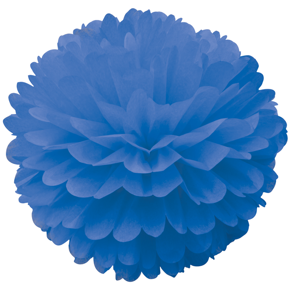 Papier Pompom blau (2)