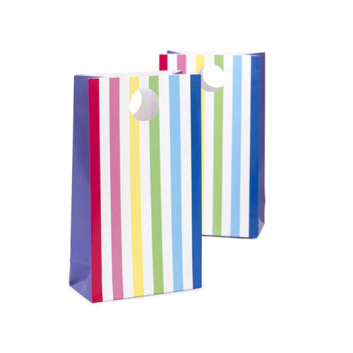 Party Bag Regenbogen Streifen (12)