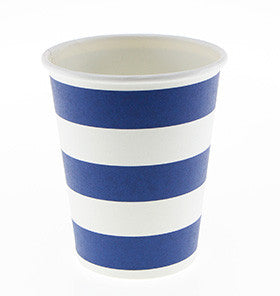 Becher blaue Streifen (12)