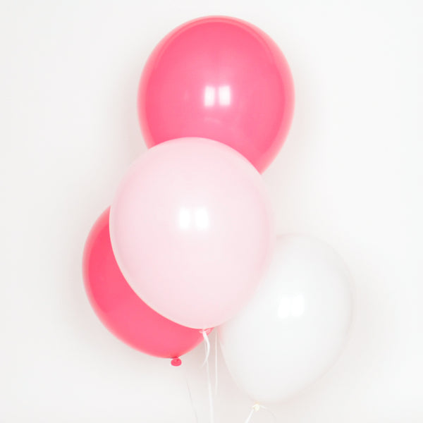 Ballon rosa gemischt (10)