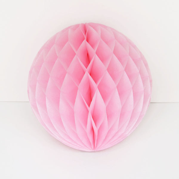 Papier Wabenball rosa