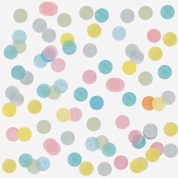 Confetti bunt pastel