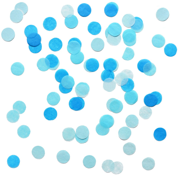 Confetti blau