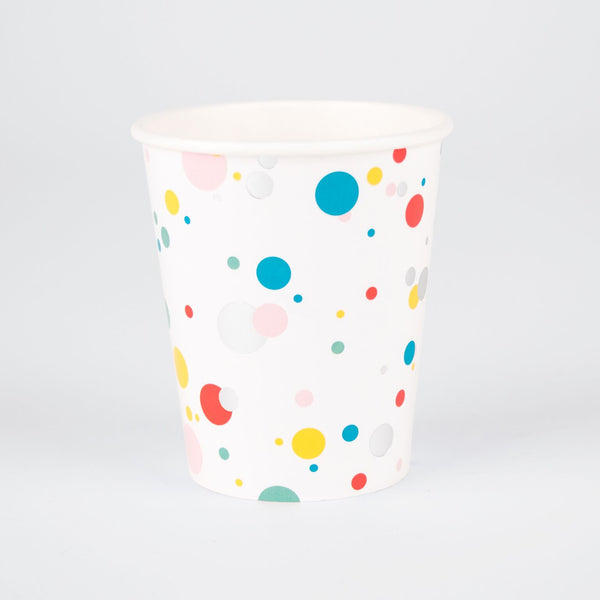 Becher bunte Bubbles (8)