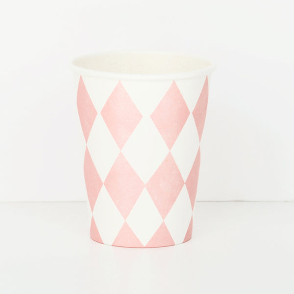 Becher rosa Diamanten (8)