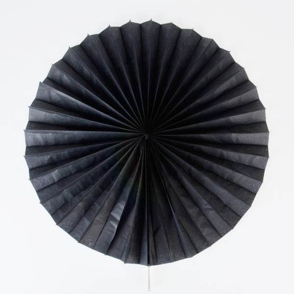 Papier Rosette schwarz