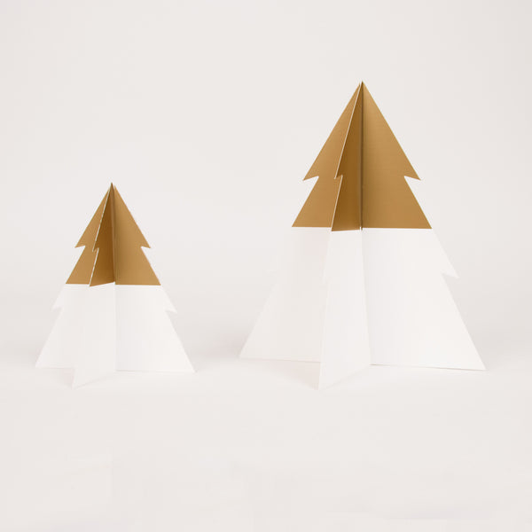 Weihnachtsbaum gold-weiß