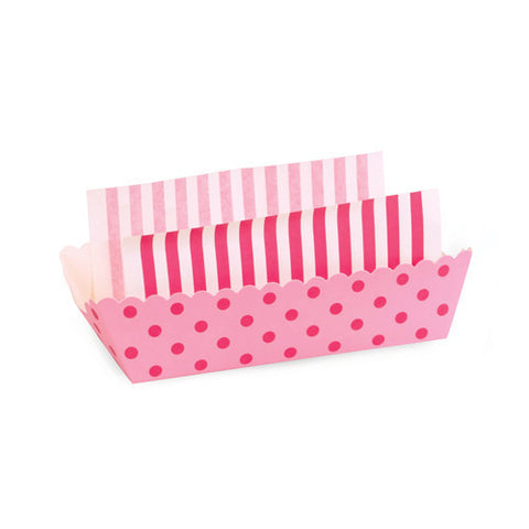 Tray pink Streifen (8)