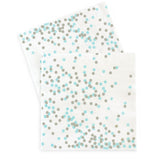 Serviette Confetti blau (20)