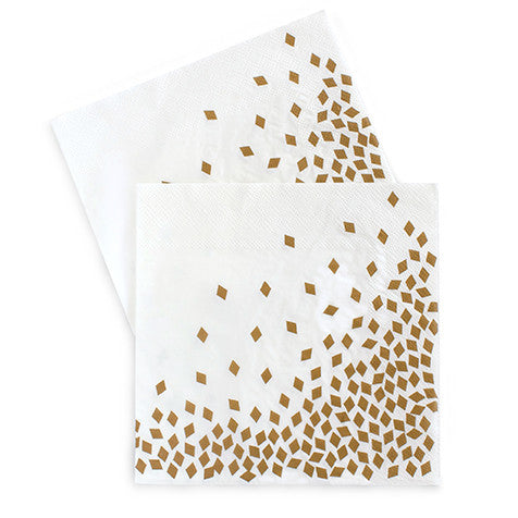 Serviette Geo roségold (20)