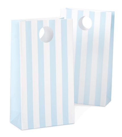 Party Bag hellblauen Streifen (12)