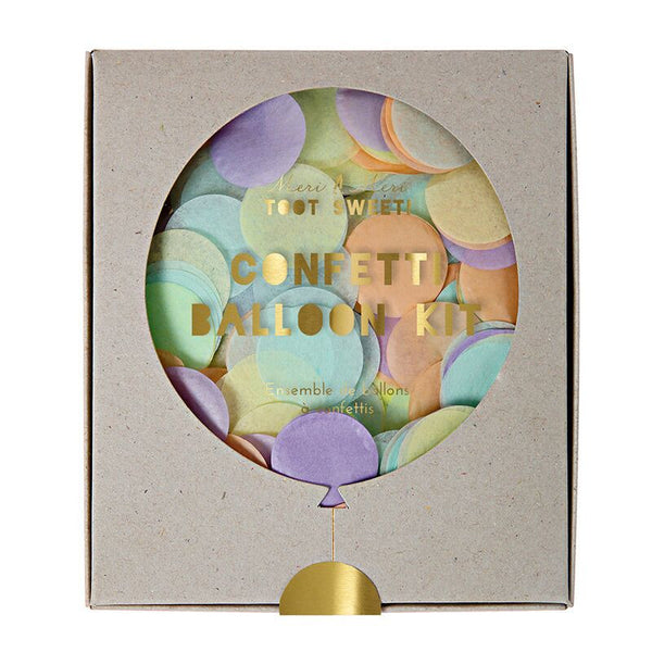 Ballon Kit confetti pastel (8)