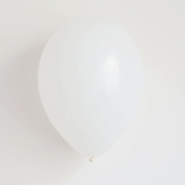 Ballon weiß (10)