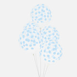 Ballon Confetti hellblau (5)