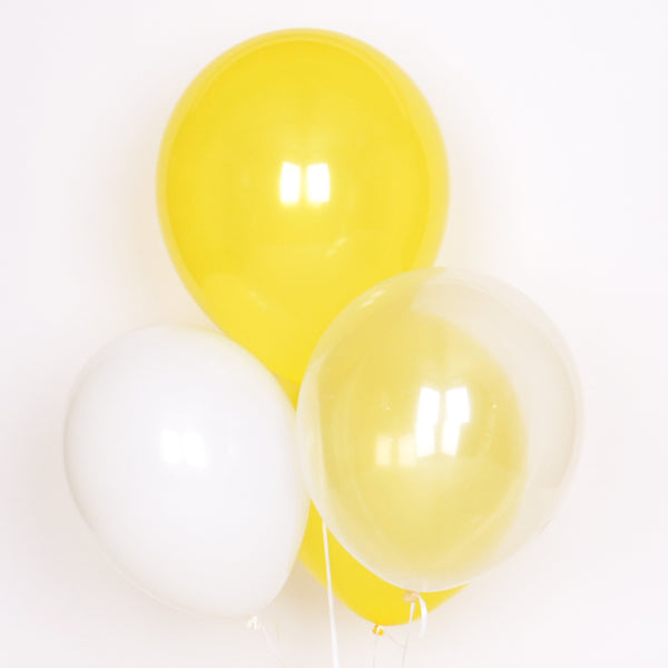 Ballon gelb gemischt (10)