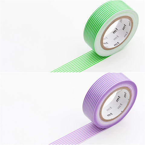 Masking Tape Streifen grün/lila