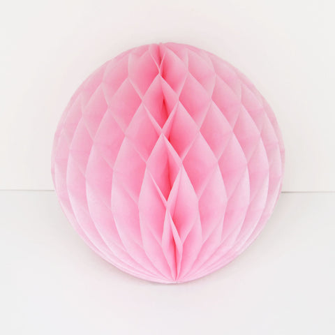 Papier Wabenball rosa