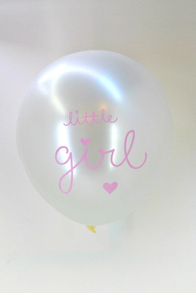 Ballon LITTLE GIRL (6)