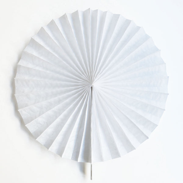 Papier Rosette weiß