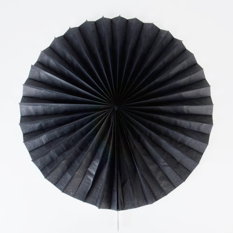 Papier Rosette schwarz